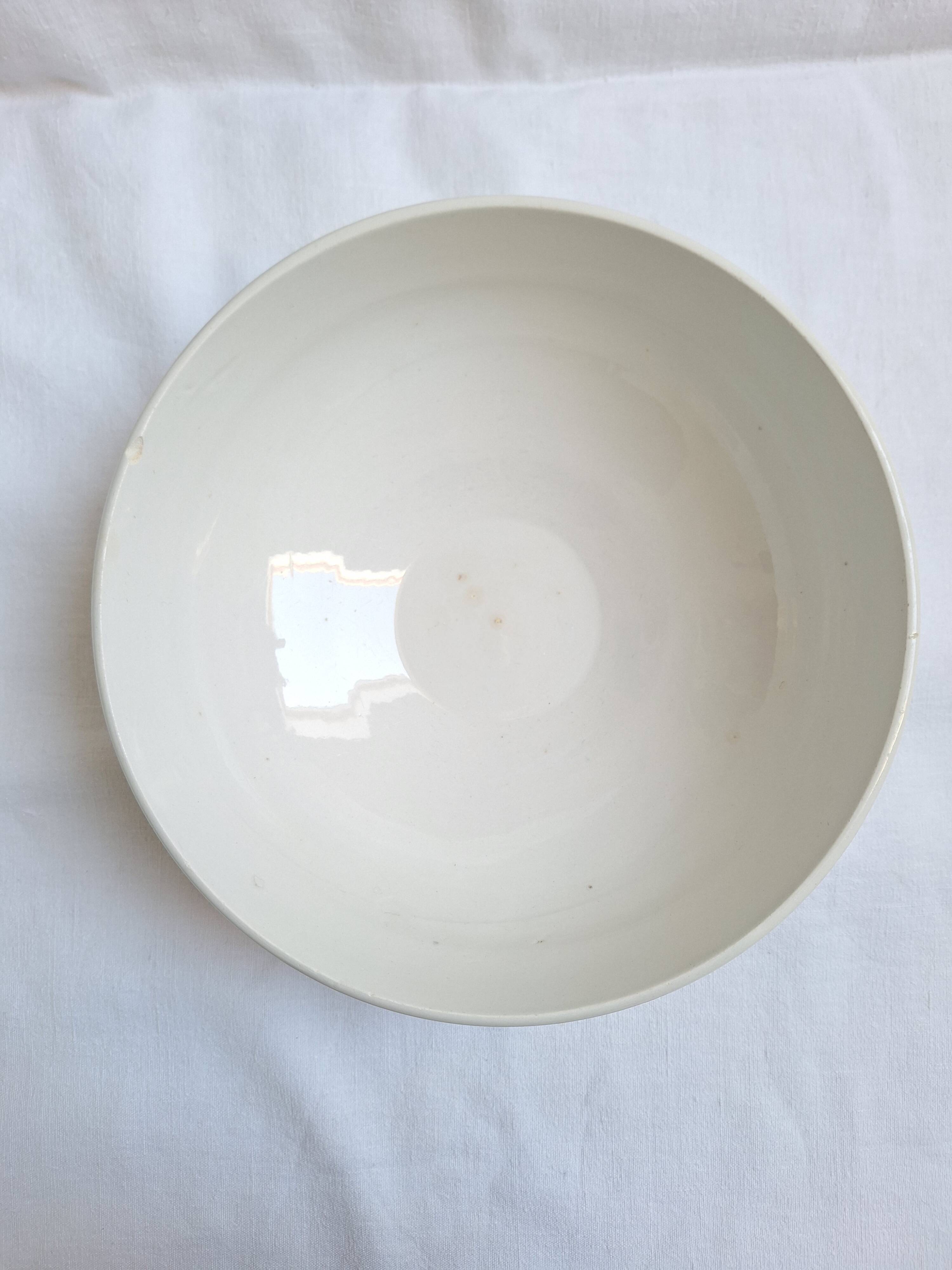 Sarreguemines and Digoin salad bowl