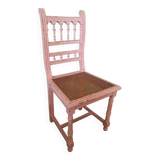 Shabby cane chair