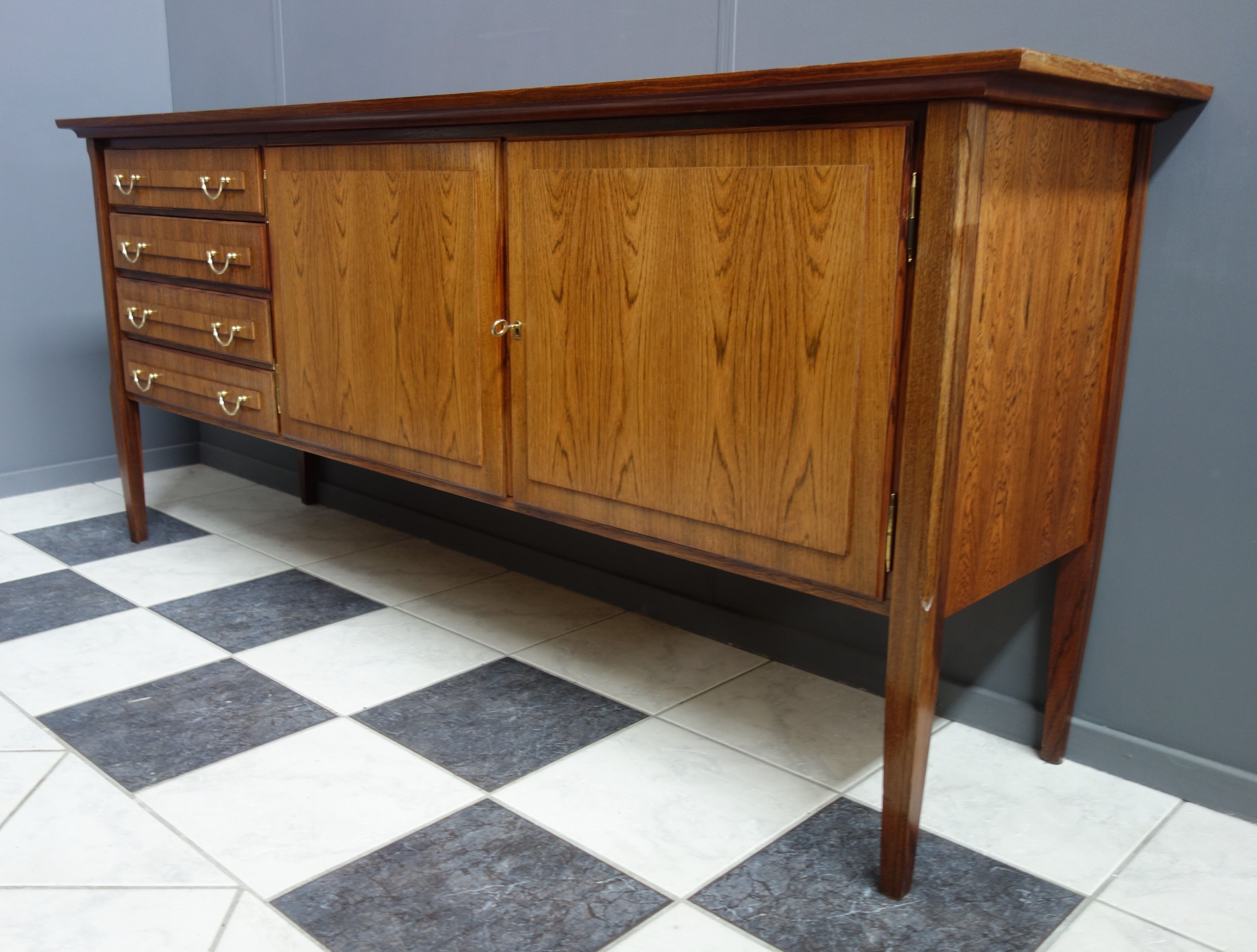Rosewood sideboard by Rupert Eisenhuth 1970s
