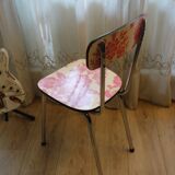 Set of 6 refurbished formica chairs