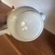 White ceramic teapot