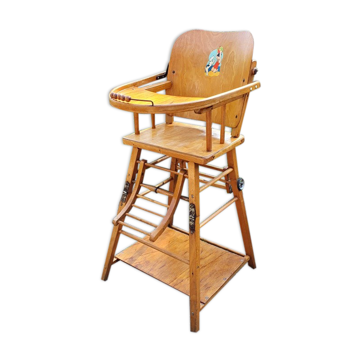 High chair child Baumann 50s