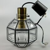 60s 70s lamp light ceiling lamp Limburg glass space age design 60s 70s