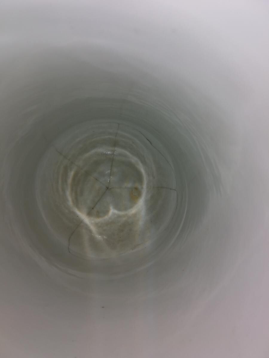 Pair of vases Egyptomania porcelain of Bayeux