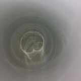 Pair of vases Egyptomania porcelain of Bayeux