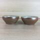 2 small stoneware bowls