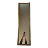 Vintage wall mirror, gold frame, 118 cm
