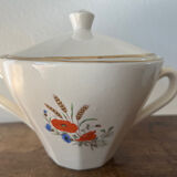 Digoin-Sarreguemines coffee service "pastoral" model