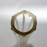 Art Deco glass soliflore vase