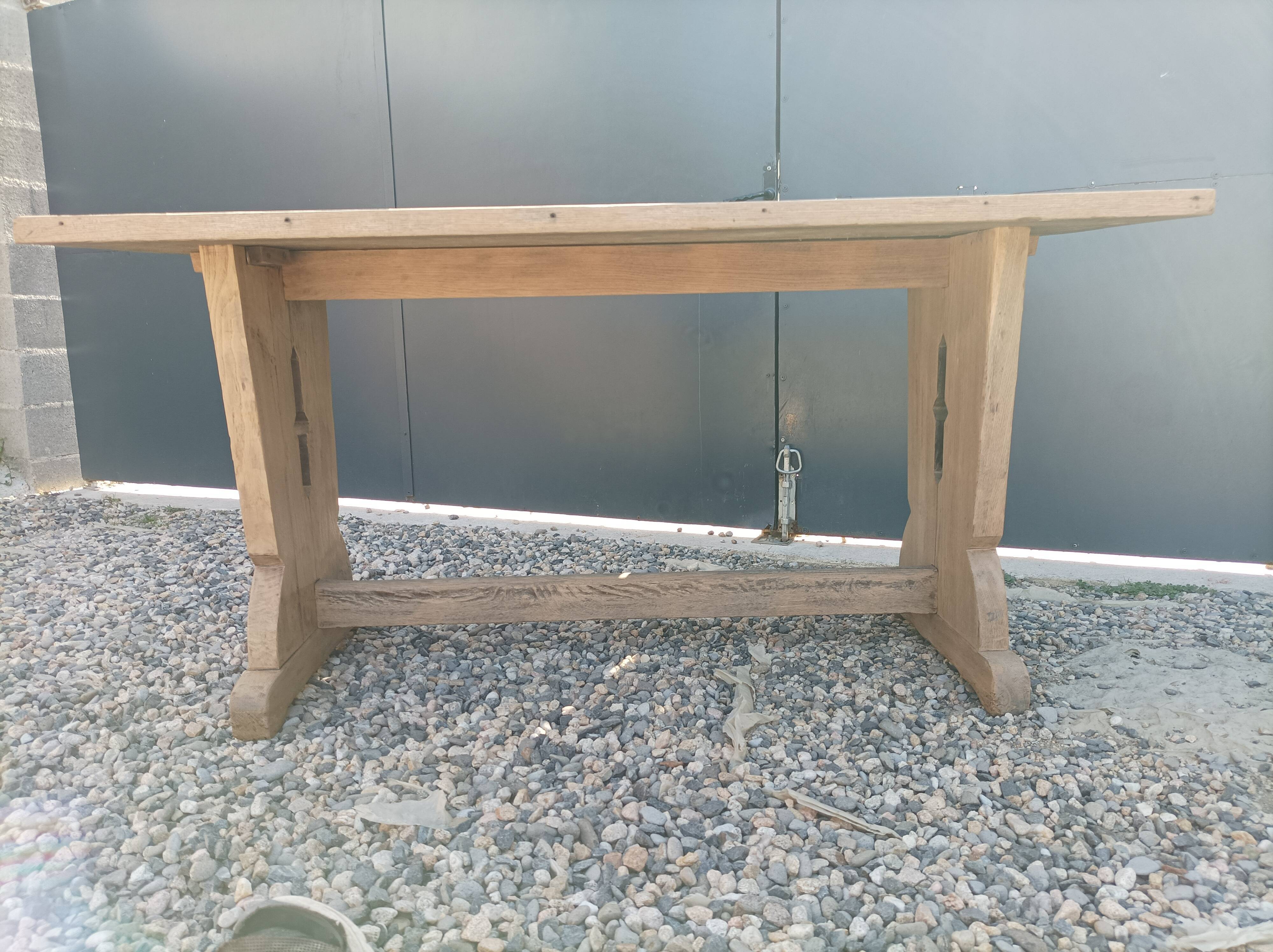 Old oak table
