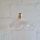 Pressed glass suspension