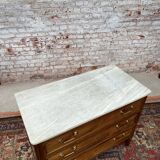 Louis XVI style mahogany chest of drawers