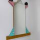 Ettore Sottsass Memphis Milano Diva Wall Mirror Vintage, Italy, 1984