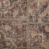 Vintage Turkish Oushak Rug Handwoven 67x692 cm