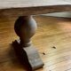 Monastery table - sun - in solid old oak - length 375 cm