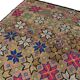 Oushak Decorative Wool Kilim Rug