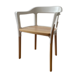 Bouroullec Armchair Steelwood Magis