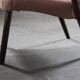 Vintage mid-century lounge chair Danish style of Arctander or Henry Schubell