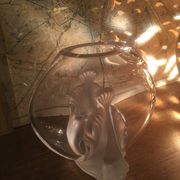 Garance vase in Lalique crystal