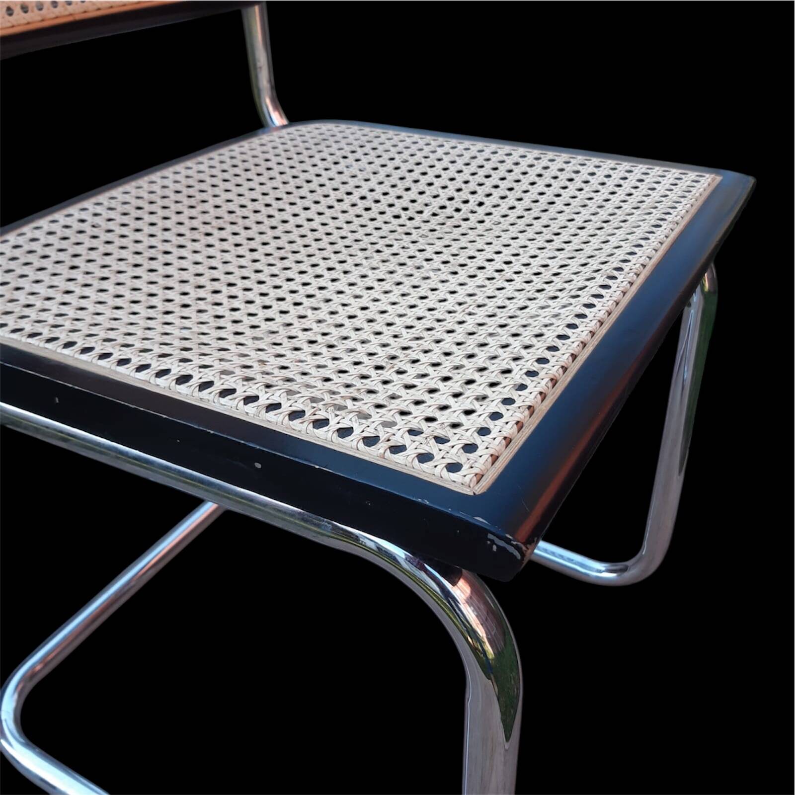 Cesca chair in solid wood and natural cane