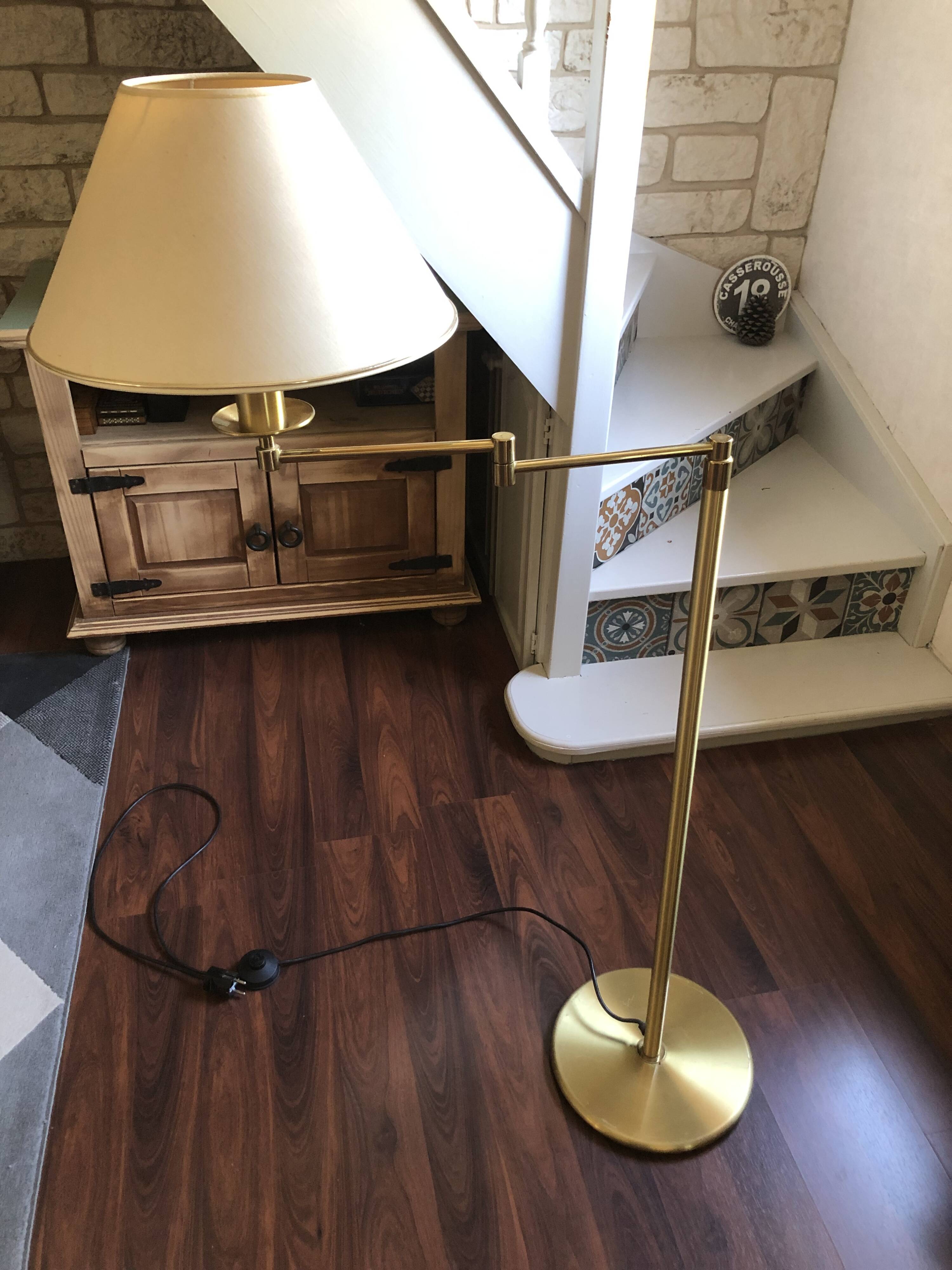 Lampe liseuse vintage rétro