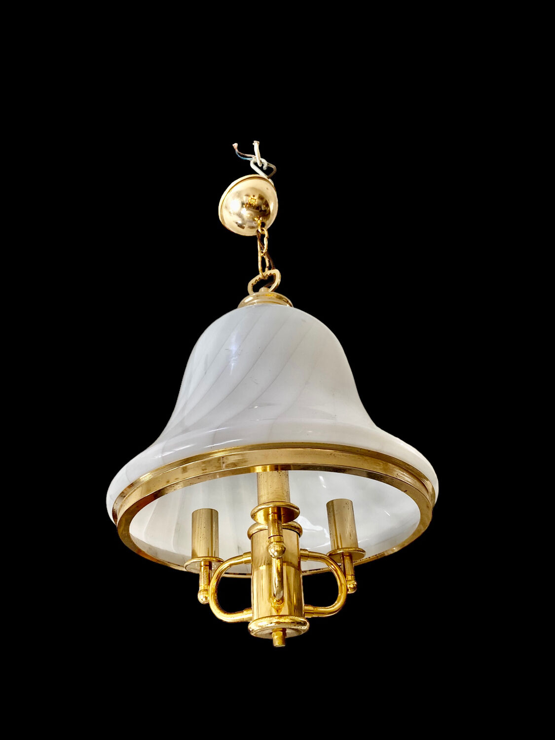 Lustre Vistosi en verre de Murano