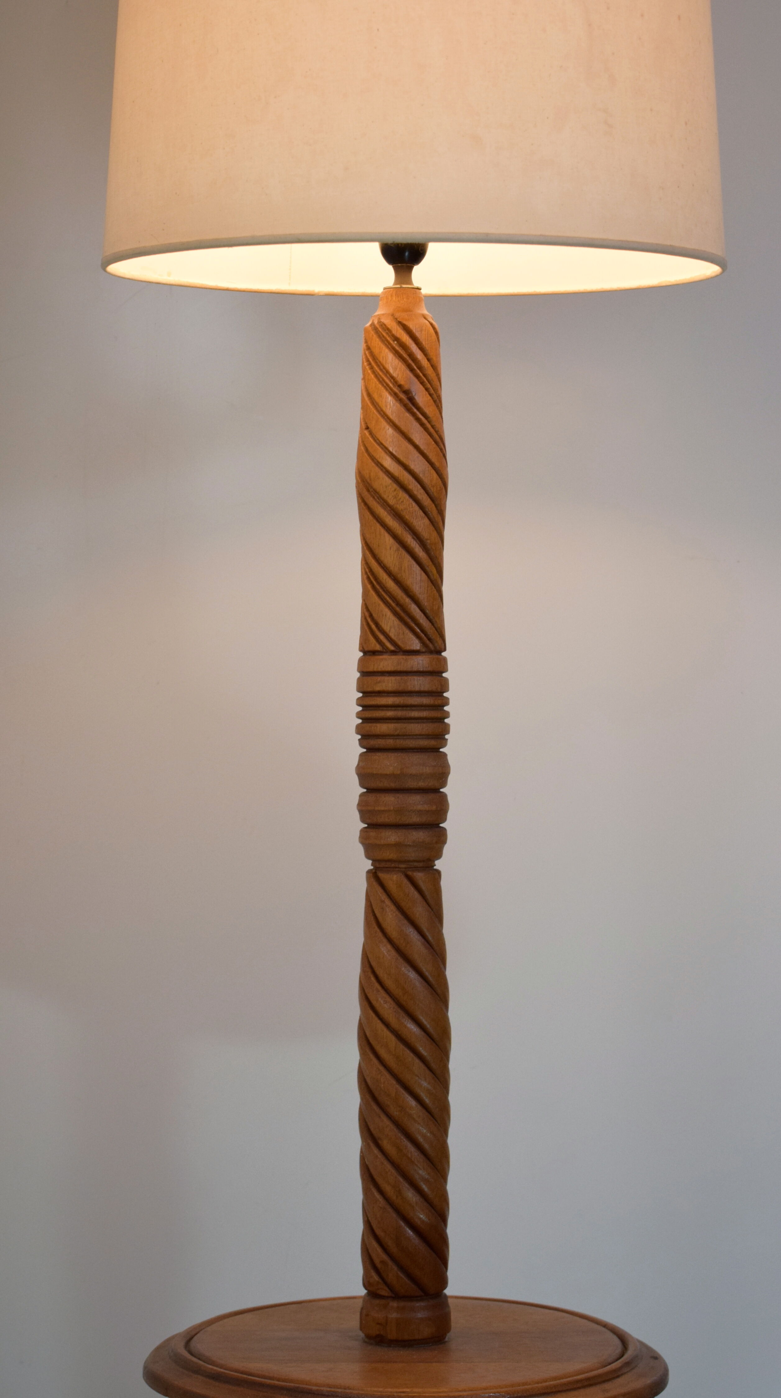 Lamppost with wooden tablet 1930/1940