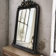 Louis Philippe mirror with pediment - 136x83cm
