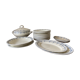 Porcelain service - 27 pieces - monge