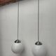 Opaline ball pendants