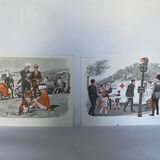 Set of 'train & accident' posters