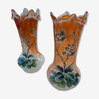 Duo of vases