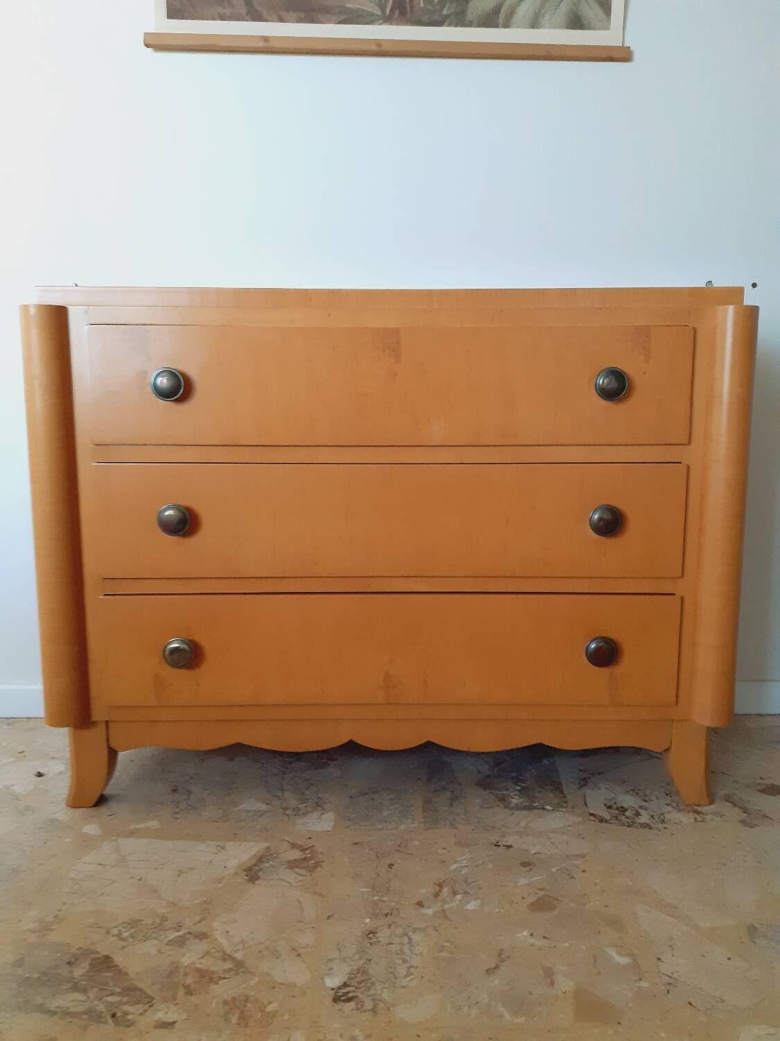 Art Deco chest of drawers