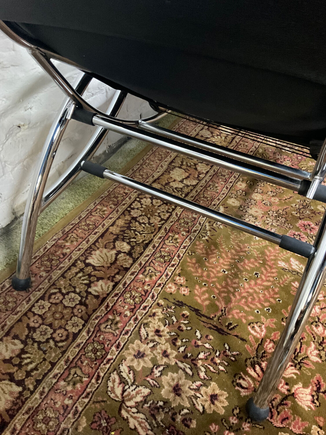 Fauteuil lounge à bascule dès années 70-80