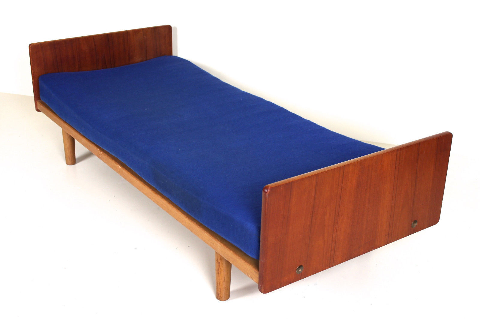 Sofa bed in day style vintage teak Danish 1960-70s