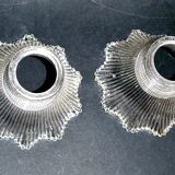 Set of 2 glasses of lamps