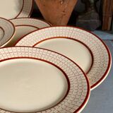 Longchamp Art Deco plates