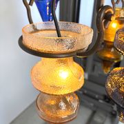 Brutalist stalactite chandelier by Nanny Still for Massive Belgium, 1960s