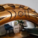Oval mirror