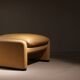 Leather Ottoman ‚Maralunga‘ by Vico Magistretti for Cassina | Italy 1973