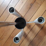 Vintage chrome pendant lamp