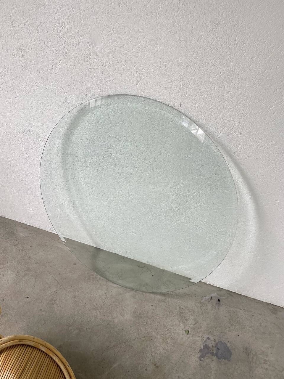 Vivai del sud “flower” rattan coffee table