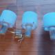 Pair of vintage 60's wall lights