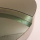 Chrome and smoked glass coffee table 1970