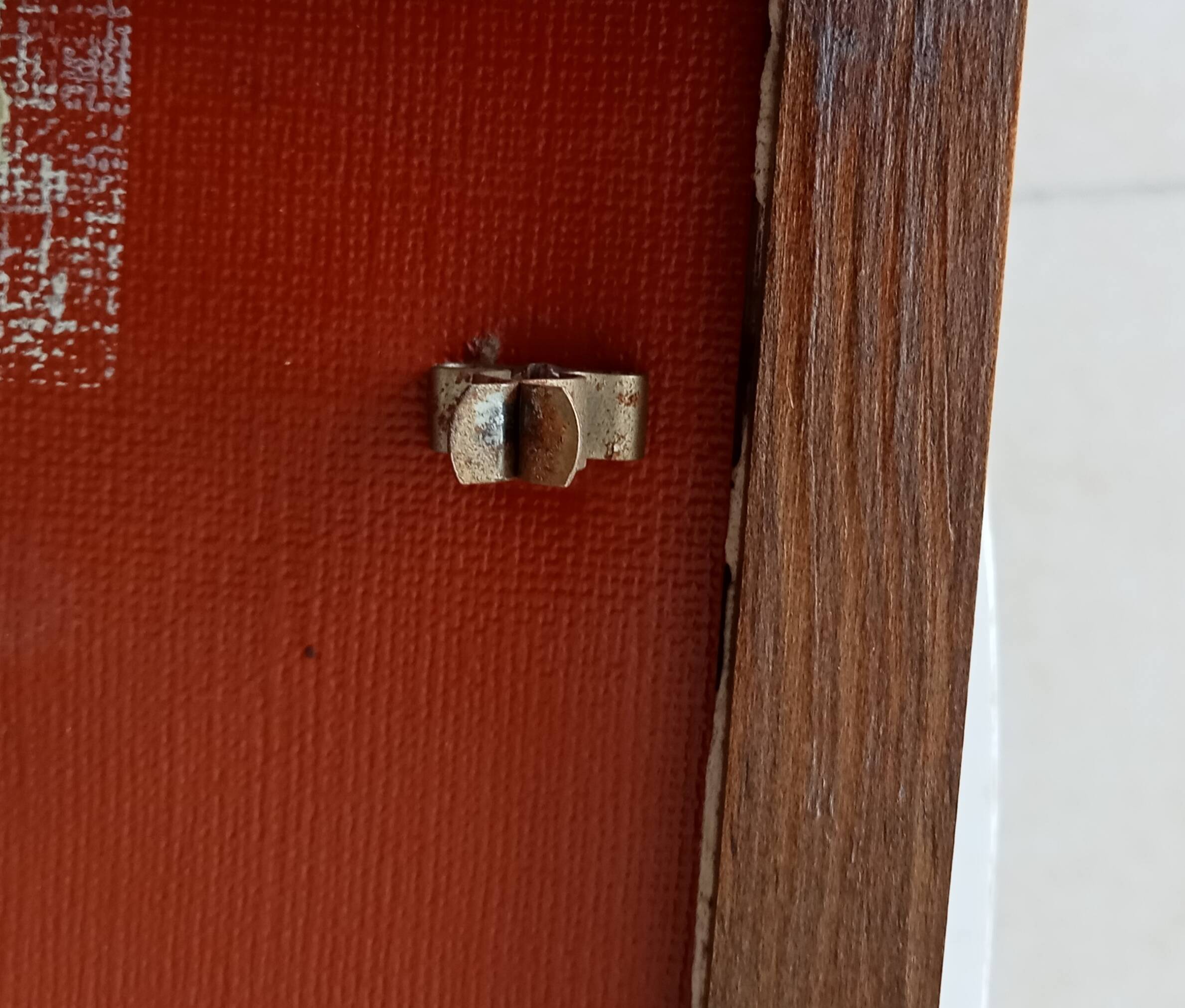 Vintage key holder wall box from the 60s/70s