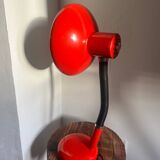 Vintage orange/red table lamp Kerma Keur