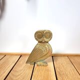 Bronze owl Athena