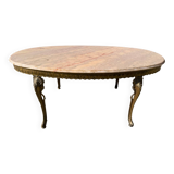 Louis XV marble coffee table