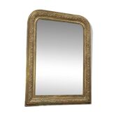 105 x 77 cm antique Louis Philippe gilded mirror
