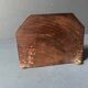 Small old wall console in carved wood, master harness, 19th century